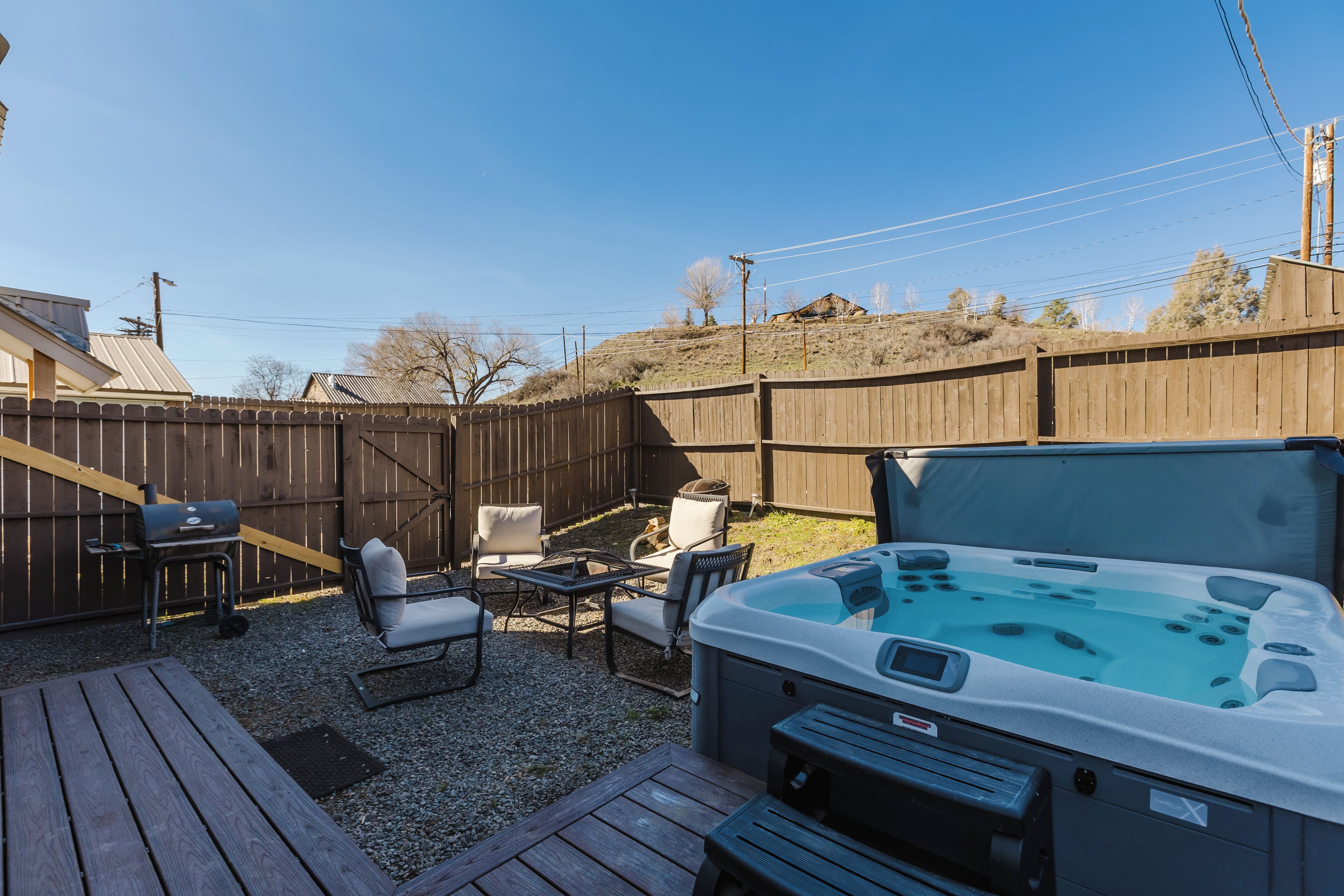 Bañera de hidromasaje exterior