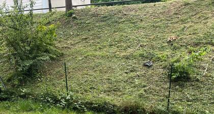 Un logements propre calme avec un jardin