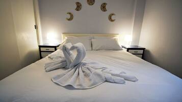 1 chambre, fer et planche Ă repasser, Wi-Fi, draps fournis