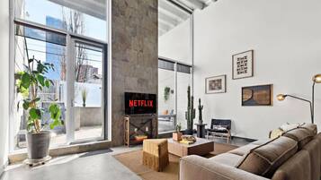 Smart TV, books, offices