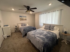 2 bedrooms, iron/ironing board, free WiFi, bed sheets