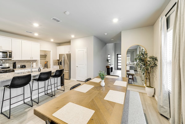 House (4 Bedrooms) | Interior - Pool Access: Modern Retreat in Lowry Crossing! (Princeton)