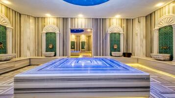 Couples treatment room(s), Turkish bath/hammam, body treatments