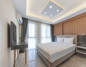 埃及棉床單、高級寢具、迷你吧、免費搖籃/嬰兒床