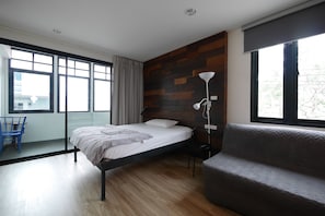 Studio, Balcony, City View | 1 bedroom, desk, laptop workspace, free WiFi