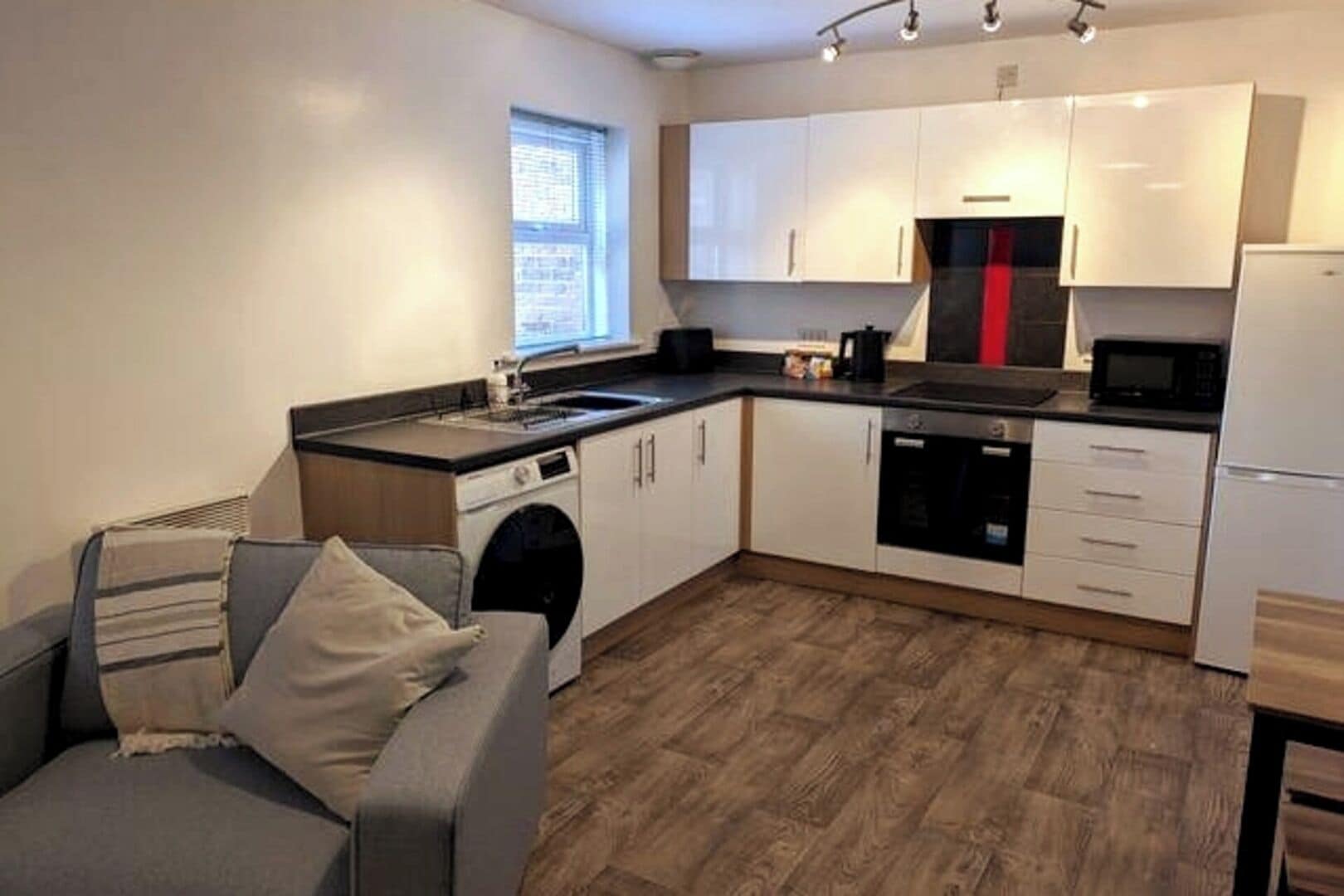 Microwave, oven, stovetop, toaster