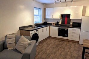 Microwave, oven, stovetop, toaster