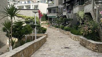 Overnattingsstedets uteområder