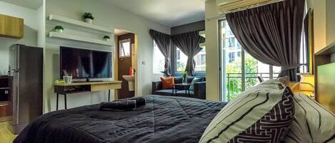 Appart'hôtel, 1 chambre, vue ville