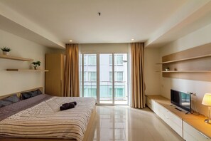 Appartement, 1 slaapkamer, privézwembad, uitzicht op de stad | 1 slaapkamer