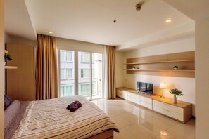 Appartement, 1 slaapkamer, privézwembad, uitzicht op de stad | 1 slaapkamer