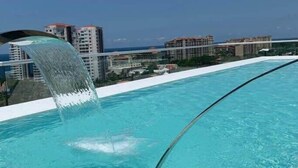Pool - Nautico Condo, Nice Marina View, Rooftop Pool, Gym (Puerto Vallarta)