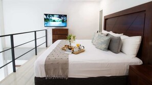 2 bedrooms, iron/ironing board, travel cot, WiFi