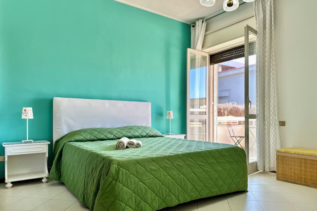 Deluxe-Doppelzimmer, Balkon, Stadtblick