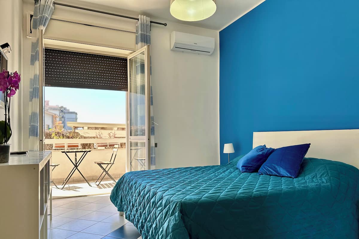 Comfort-Doppelzimmer, Balkon, Stadtblick