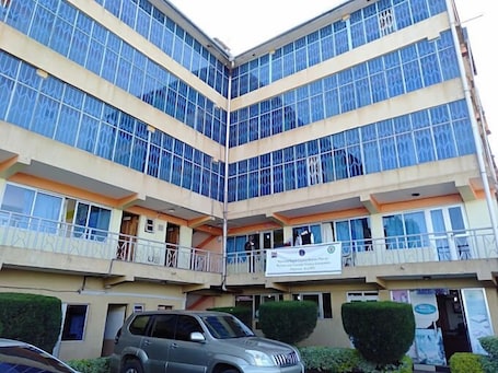 Front of property. The Guardian Hotel Nyamira