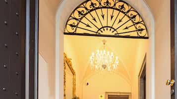 Interior entrance