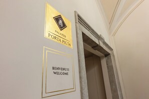 Interior entrance - Palazzo Porta Picta (Bergamo)