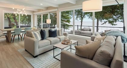 BEACH HOUSE ON MILLE LACS LAKE, PRIVATE DOCK