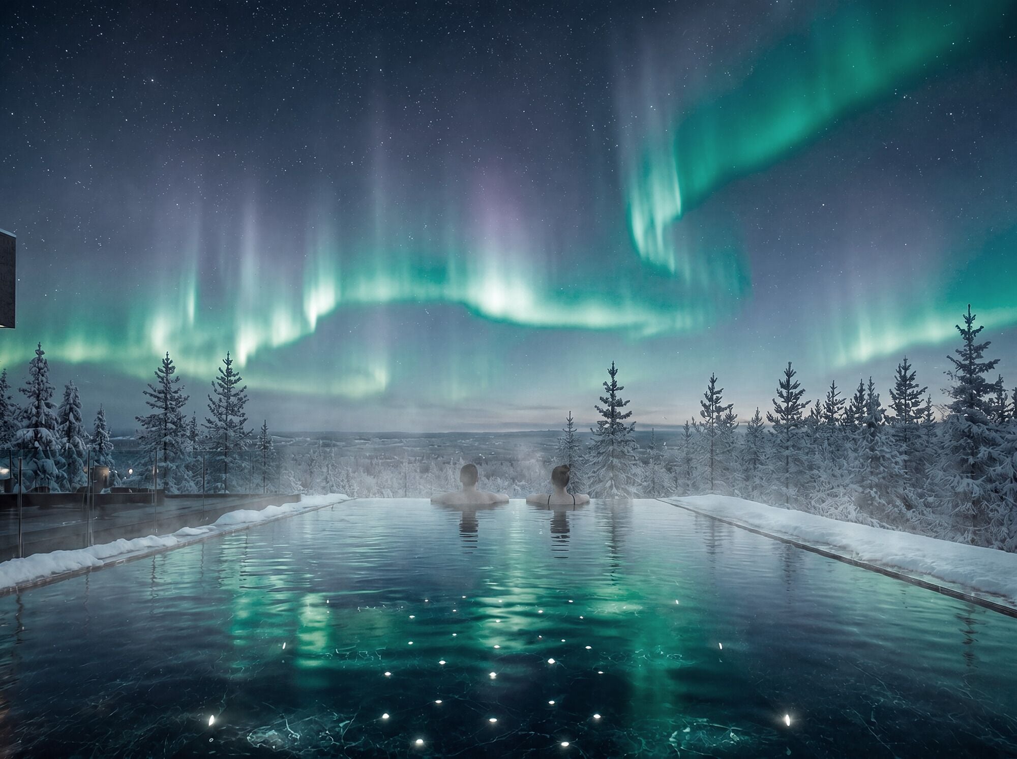 Seasonal outdoor pool