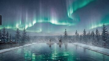 Seasonal outdoor pool