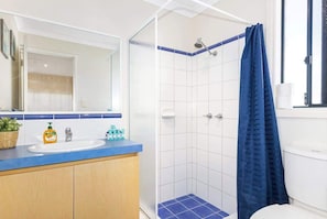 Shower, hair dryer