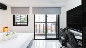 Monolocale | Tende oscuranti, ferro/asse da stiro, Wi-Fi gratuito