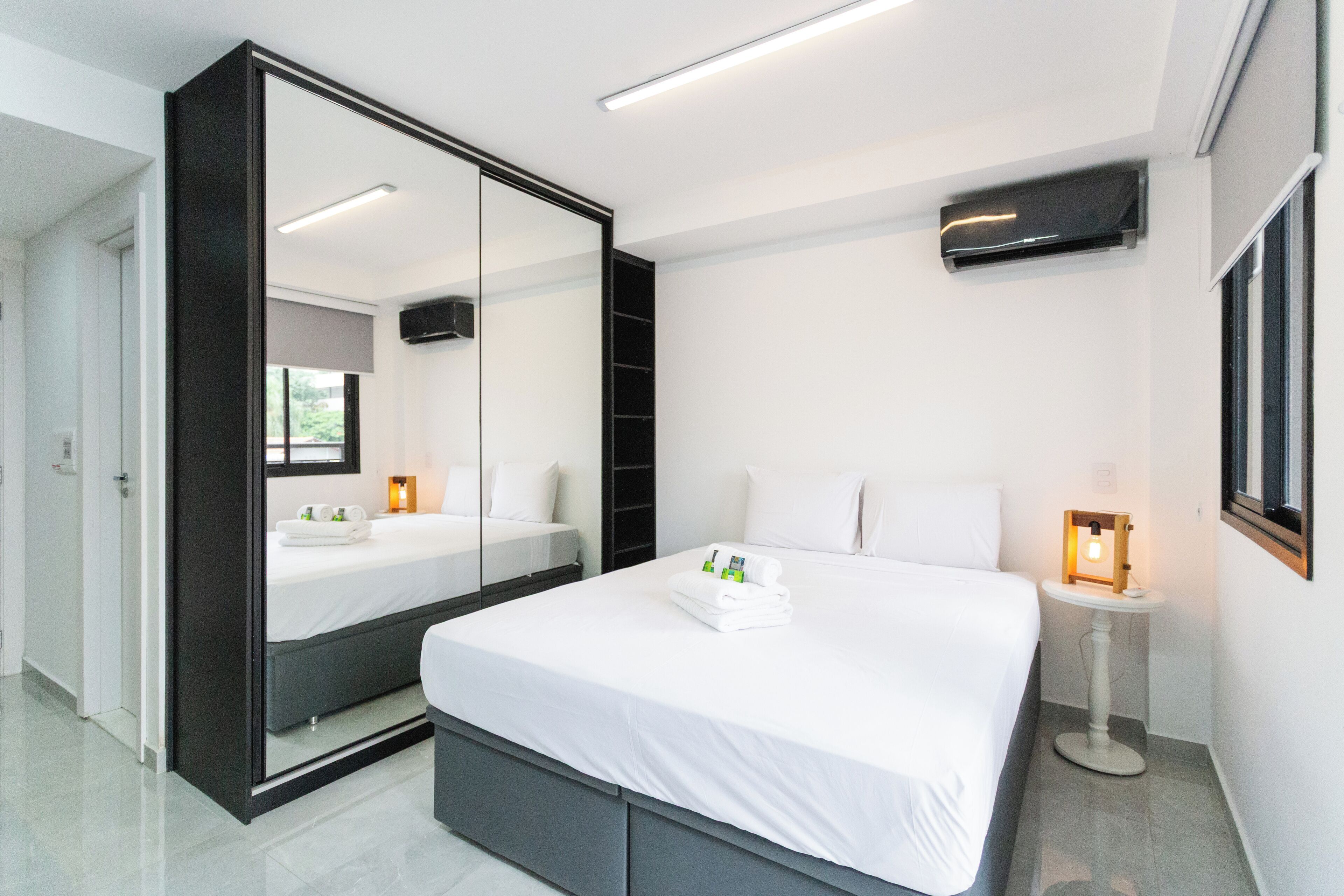 Blackout curtains, iron/ironing board, free WiFi
