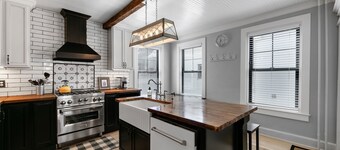 Spacious In-Town Saratoga 5 Bedroom Modern Farmhouse