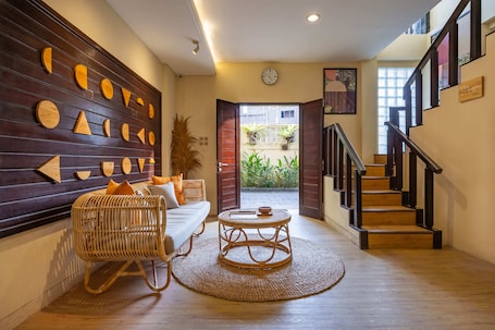 Lobby sitting area