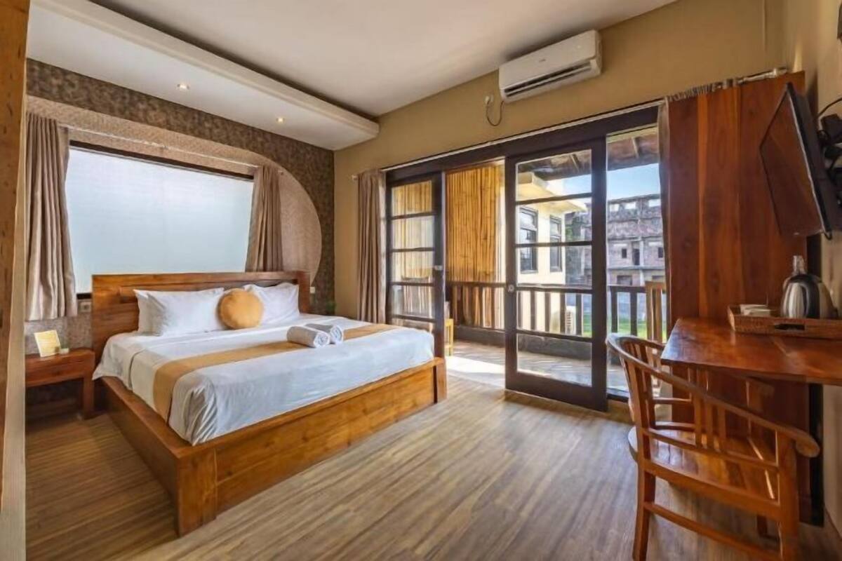 1 bedroom, desk, laptop workspace, free WiFi
