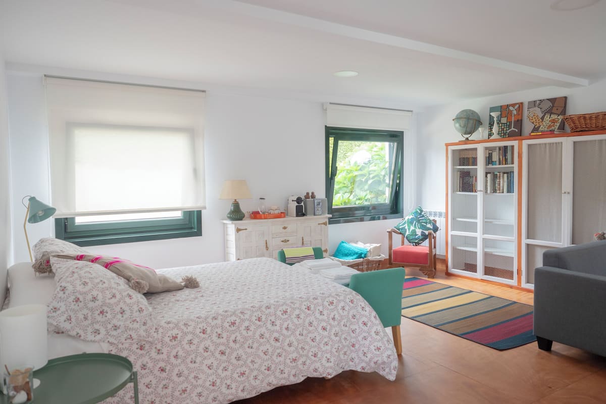 Luxe suite, uitzicht op tuin | 1 slaapkamer, gratis wifi