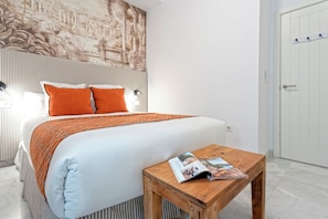 1 slaapkamer, een strijkplank/strijkijzer, wifi, beddengoed