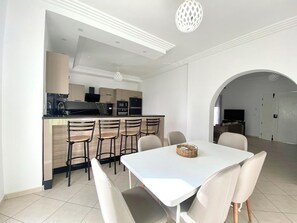 Dining - Dar Sonia - enjoy the peace and quiet with your family while being close to everything! (Midoun)