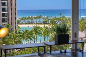 Apartment, Ocean View, Beachfront (2 Bedrooms) | View from room - @ Marbella Lane - Cozy 2BR w/ Amazing Ocean Views (Honolulu)