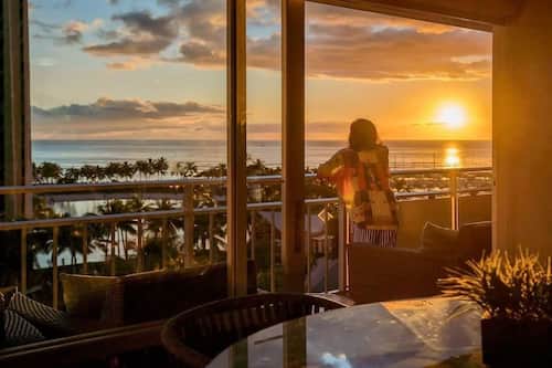 Apartment, Ocean View, Beachfront (2 Bedrooms) | Balcony view