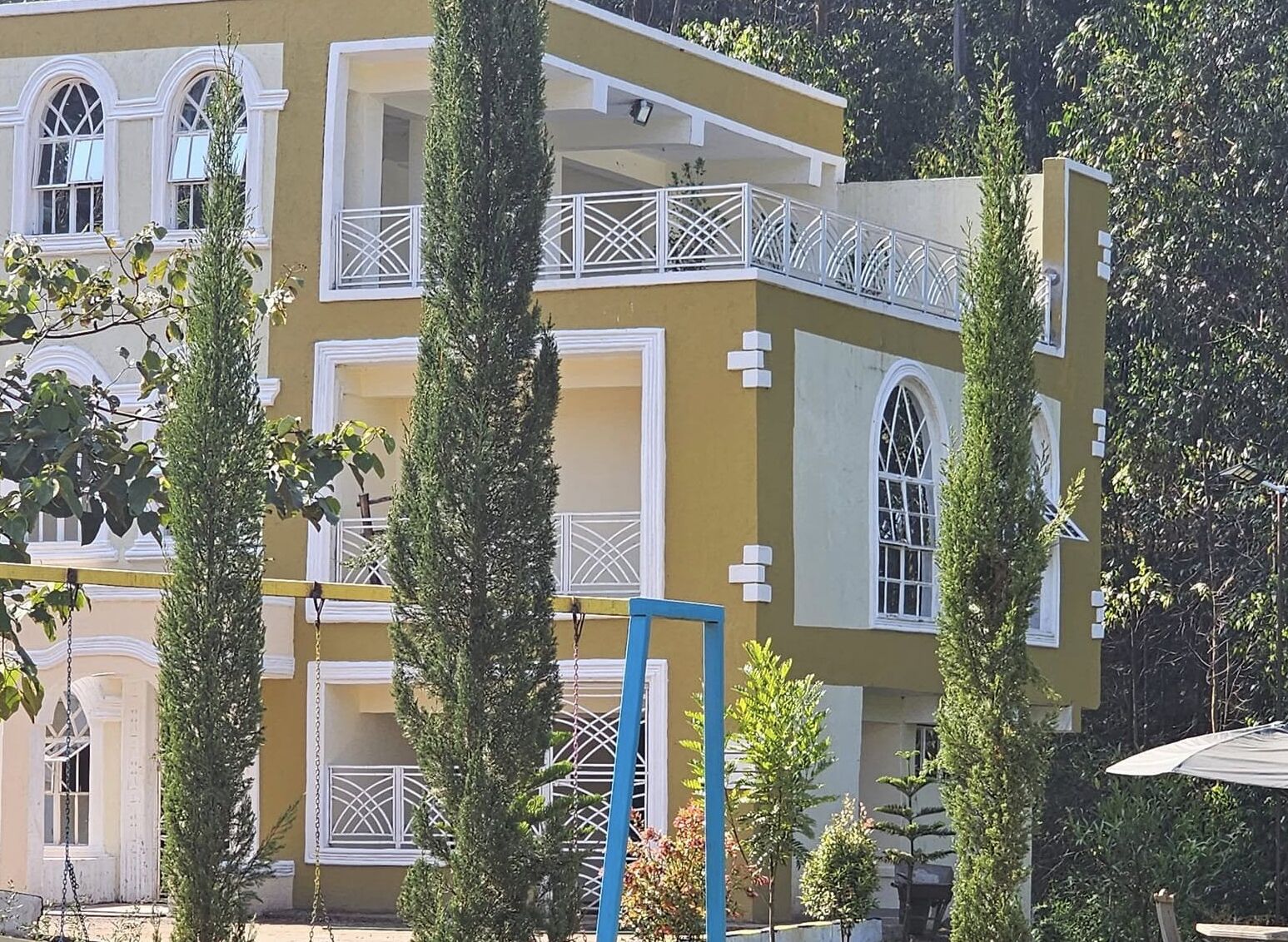 Façade de l’hébergement