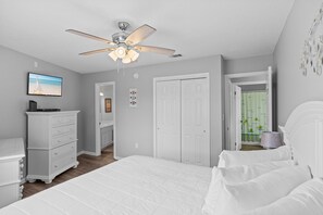 2 bedrooms, desk, iron/ironing board, free WiFi