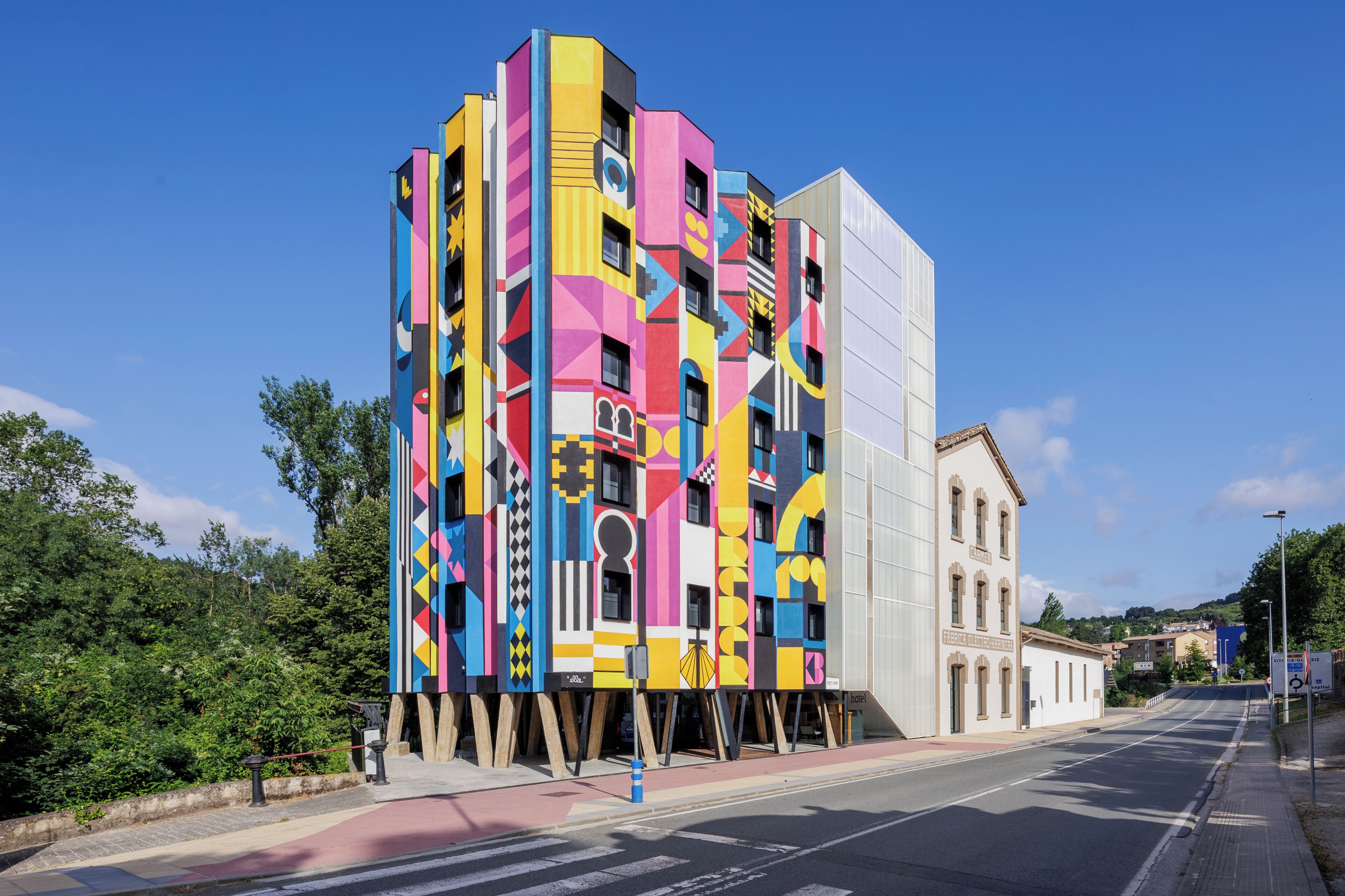 Fassade der Unterkunft