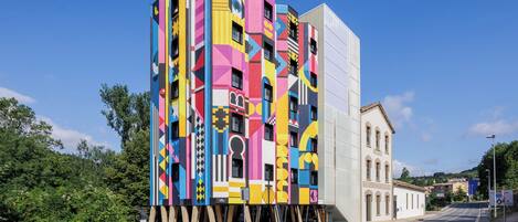 Façade de l’hébergement