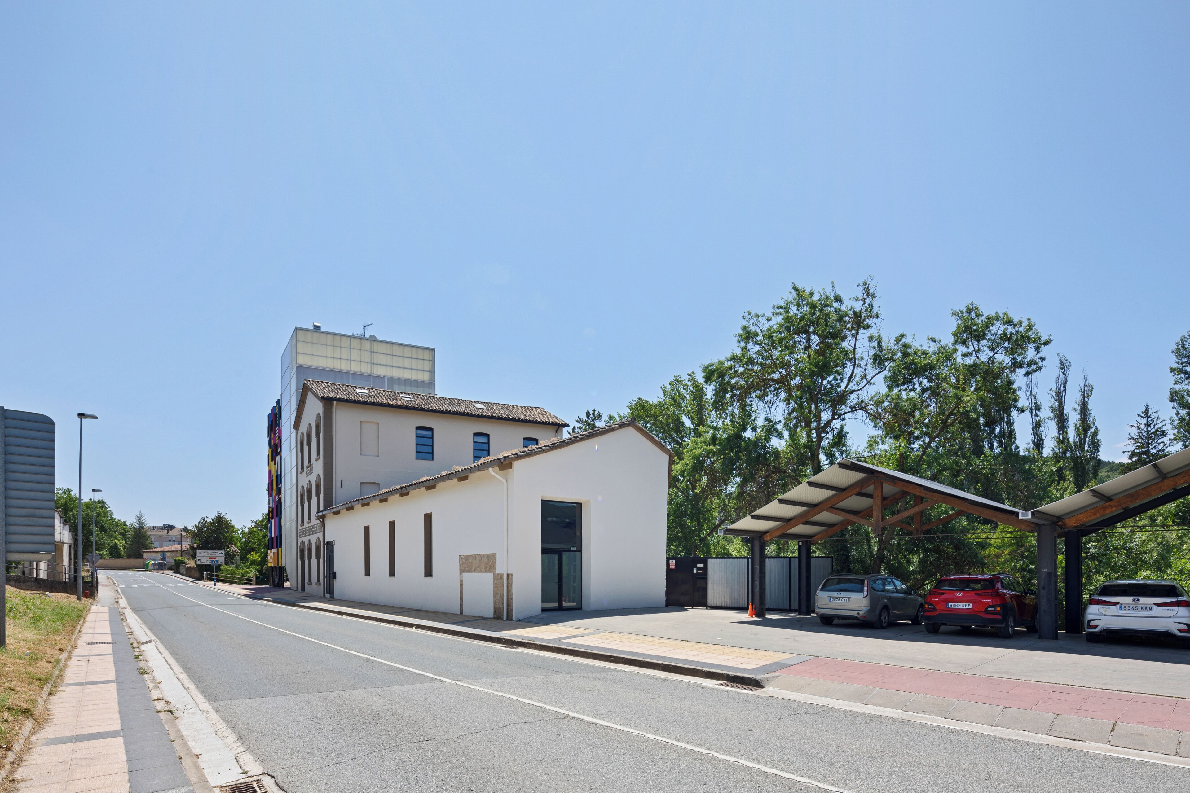 Fassade der Unterkunft