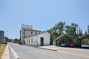 Fachada de la propiedad
