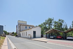 Fassade der Unterkunft