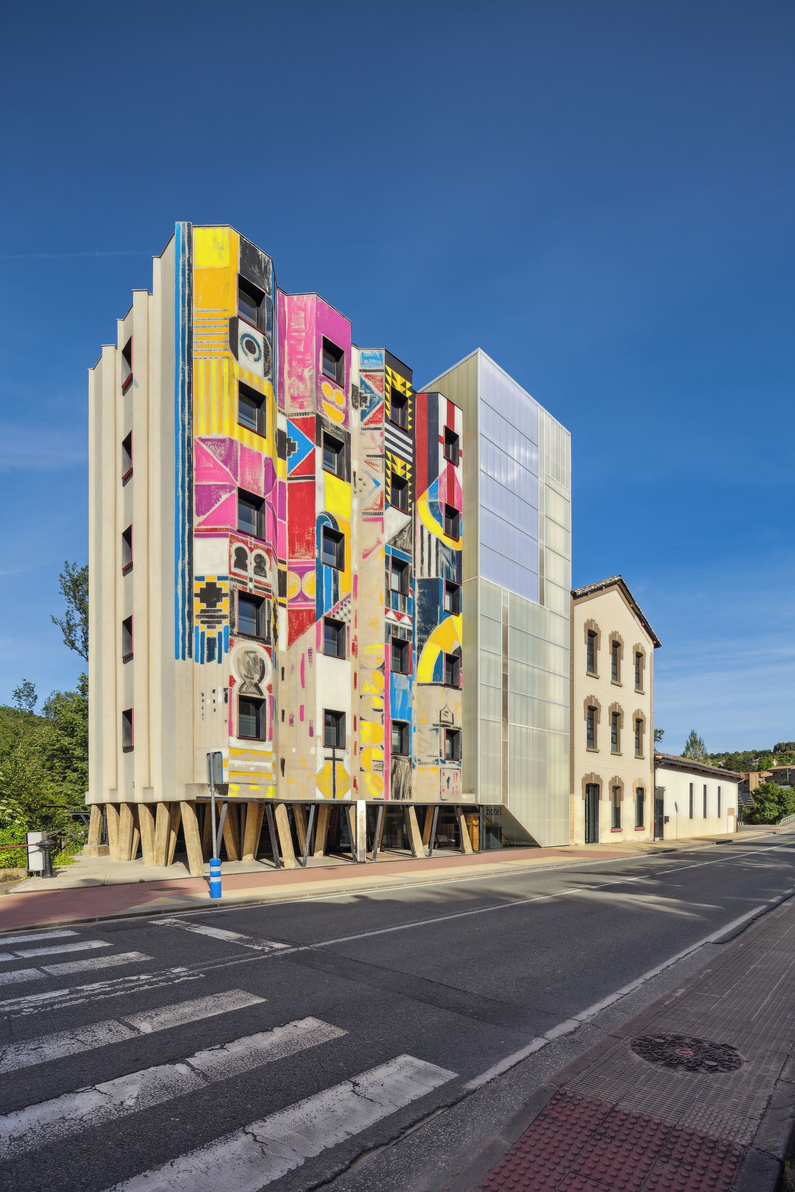 Fassade der Unterkunft