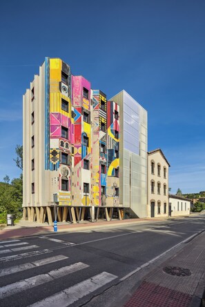 Fassade der Unterkunft