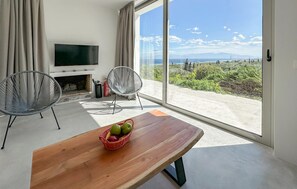 TV connectée, cheminée