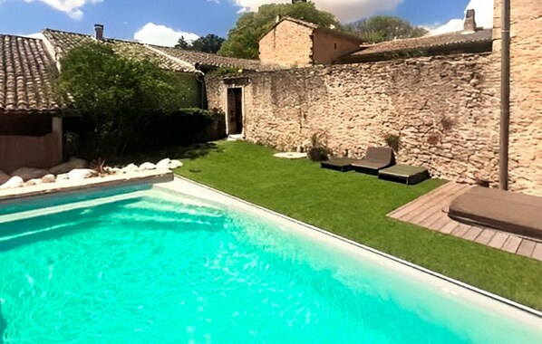 Piscine chauffée