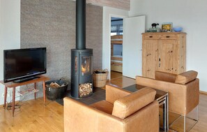 Fernseher, Kamin