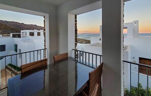 Outdoor dining - 2 bedroom lovely apartment in Mojacar (Mojacar)