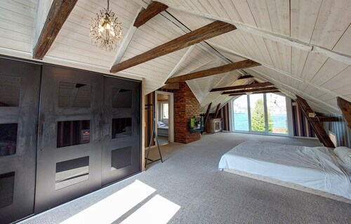 Beautiful home in Torup with sauna